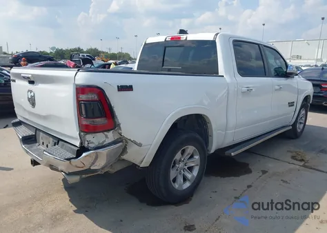 2020 Ram 1500 Laramie 4X2 5'7 Box из США, поврежденный, VIN 1C6RREJT2LN317845